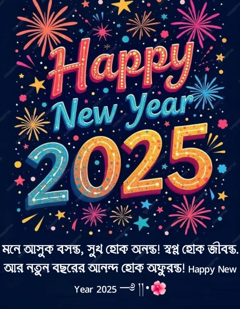 হ্যাপি নিউ ইয়ার 2027 স্ট্যাটাস | নতুন বছরের শুভেচ্ছা | Happy New Year Caption Bangla 2027 1 হ্যাপি নিউ ইয়ার 2025 স্ট্যাটাস | নতুন বছরের শুভেচ্ছা | Happy New Year Caption Bangla 2025