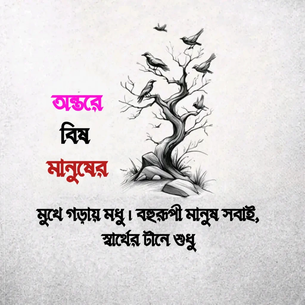 ১৫০+ স্বার্থপর মানুষ নিয়ে স্ট্যাটাস,ক্যাপশন ও উক্তি ২০২৬ 3 স্বার্থপর ভালোবাসা নিয়ে স্ট্যাটাস
