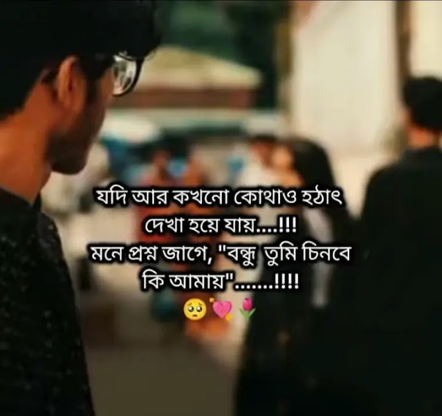 হঠাৎ দেখা নিয়ে স্ট্যাটাস