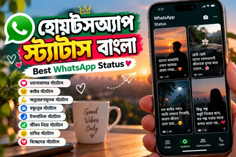 হোয়াটসঅ্যাপ স্ট্যাটাস বাংলা - Best WhatsApp Status