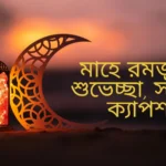 মাহে রমজানের শুভেচ্ছা স্ট্যাটাস - রোজা নিয়ে ক্যাপশন - রমজান নিয়ে কিছু ইসলামিক কথা