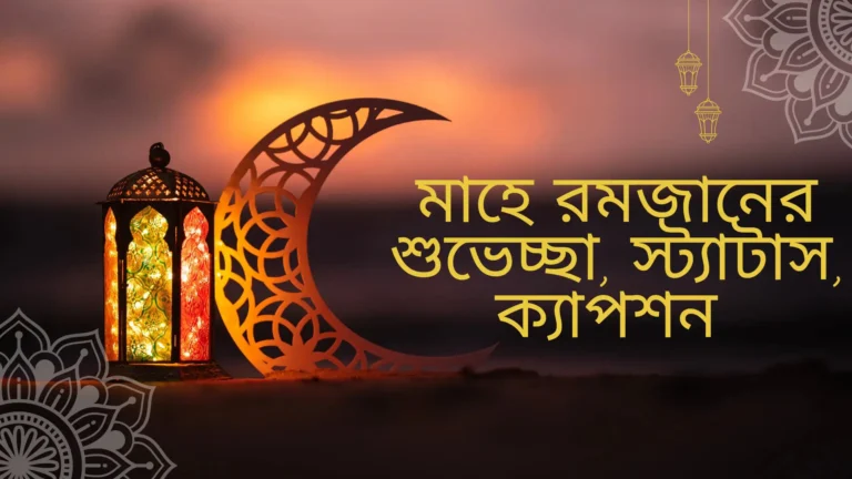 মাহে রমজানের শুভেচ্ছা স্ট্যাটাস - রোজা নিয়ে ক্যাপশন - রমজান নিয়ে কিছু ইসলামিক কথা