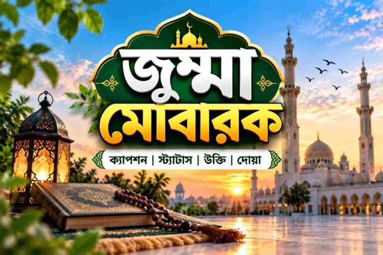 জুম্মা মোবারক ক্যাপশন - জুম্মা মোবারক স্ট্যাটাস